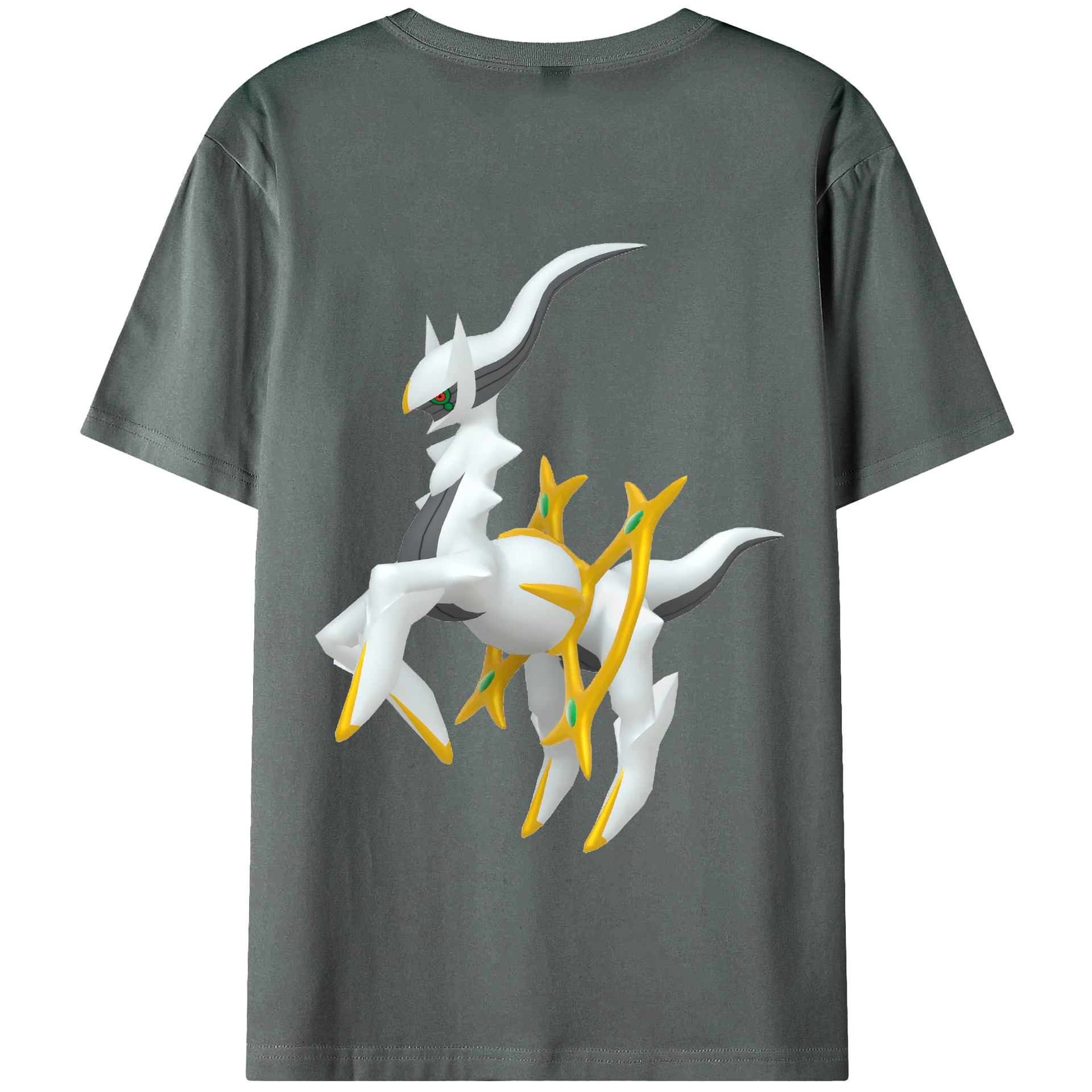 （画像用） ポケットモンスター Pokémon 綿100％半袖Tシャツ（背面プリント）